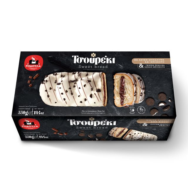 ΤΣΟΥΡΕΚΙ ΓΕΜΙΣΤΟ ΠΡΑΛΙΝΑ ΜΠΙΣΚΟΤΟ-ΕΠΙΚΑΛΥΨΗ ΛΕΥΚΗ RETAIL