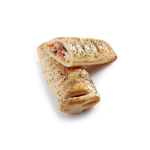 STRUDEL SPECIAL με παπαρούνα (ζαμπον-τυρί-λουκ-ντομ)