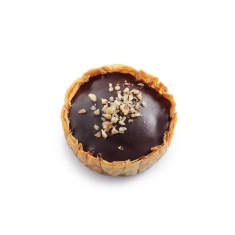 ΚΑΡΥΔΟΠΙΤΑ ΦΩΛΙΑ ΜΕ ΣΟΚΟΛΑΤΑ