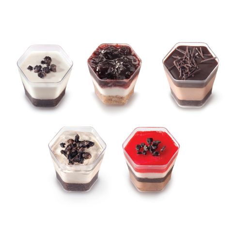 ΣΦΗΝΑΚΙ ΕΞΑΓΩΝΟ ΜΙΞ ΓΕΥΣΕΩΝ 30τεμ.(oreo-cheese-μους-bisc-σοκ.φρ)