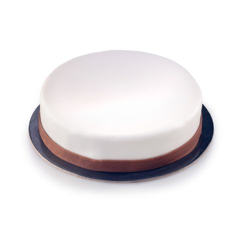 ΤΟΥΡΤΑ ΖΑΧΑΡΟΠΑΣΤΑ ΑΝΑΜΕΙΚΤΗ HIGH 16*10 (λευκή)