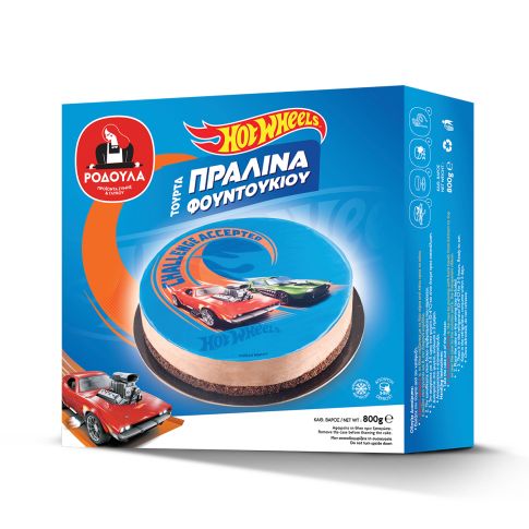 ΤΟΥΡΤΑ HOTWHEELS - ΠΡΑΛΙΝΑ ΦΟΥΝΤΟΥΚΙΟΥ RETAIL