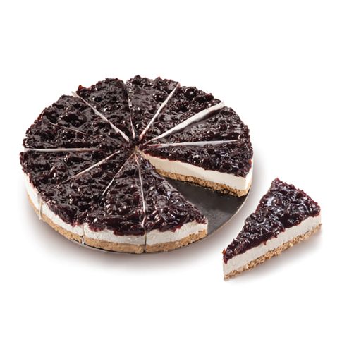 ΤΟΥΡΤΑ CHEESECAKE ΜΑΥΡΟΚΕΡΑΣΟ PRECUT 12μερ.
