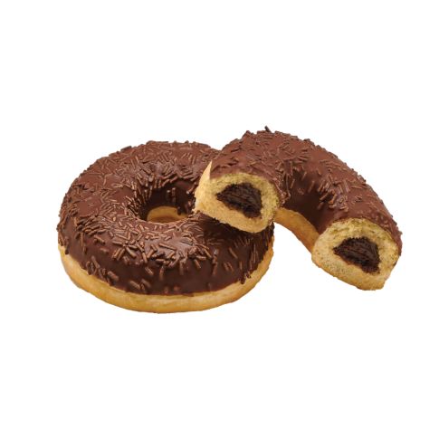 DONUT ΤΡΙΠΛΗΣ ΣΟΚΟΛΑΤΑΣ 70gr