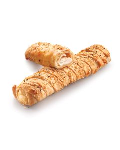 ΧΑΝΙΩΤΙΚΟ ΡΟΛΟ ΜΕ ΞΙΝΟΜΥΖΗΘΡΑ - ΜΕΛΙ (άσπρο- μαύρο σουσάμι)