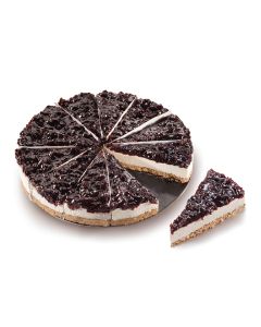 ΤΟΥΡΤΑ CHEESECAKE ΜΑΥΡΟΚΕΡΑΣΟ PRECUT 12μερ.